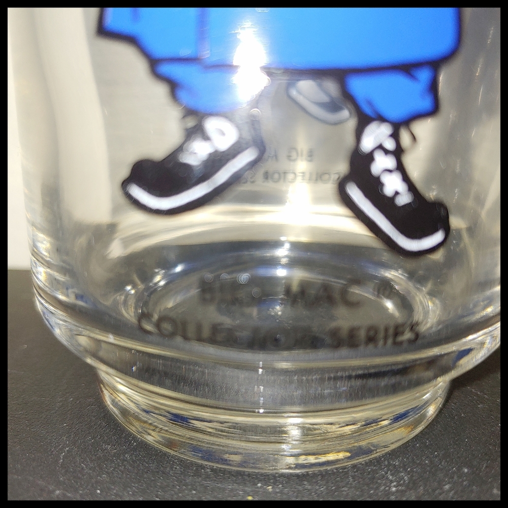 Vintage McDonald's Hamburglar Collector's Series Drinking Glass 1970s - Picture 2 of 6